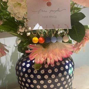 Free People Woman’s Hair Rings 6 decor